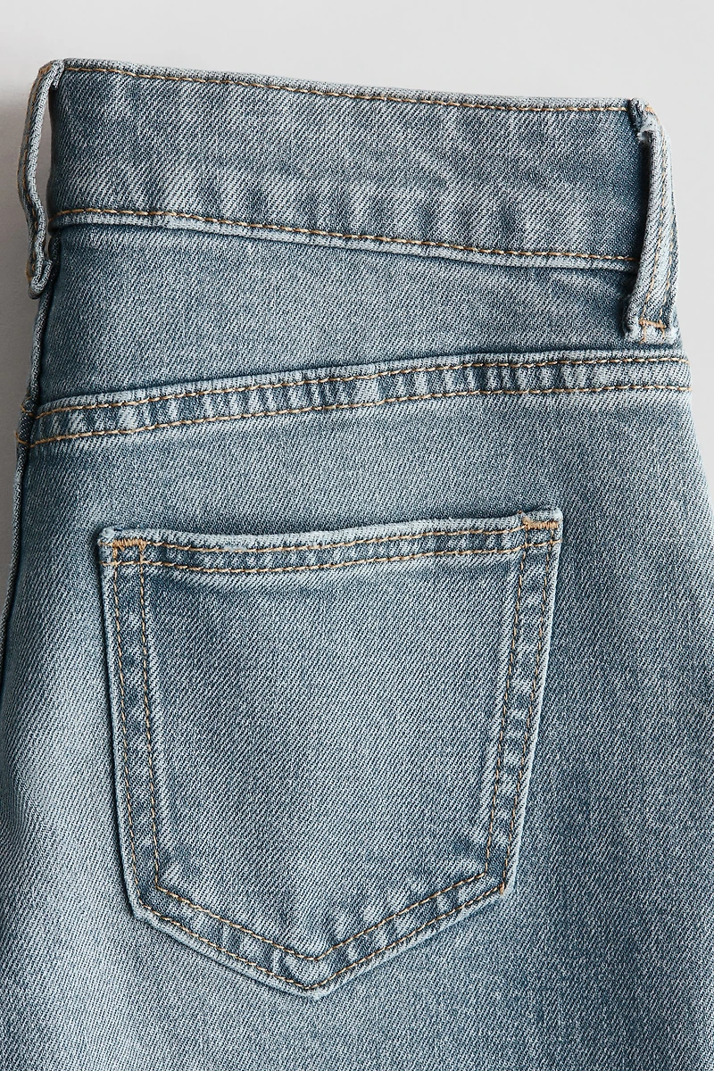 Wide Leg Low Jeans