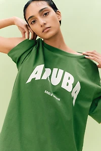 T-Shirt with Printed Motif