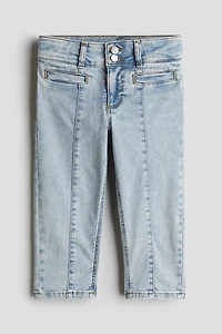 Skinny Fit Capri Jeans
