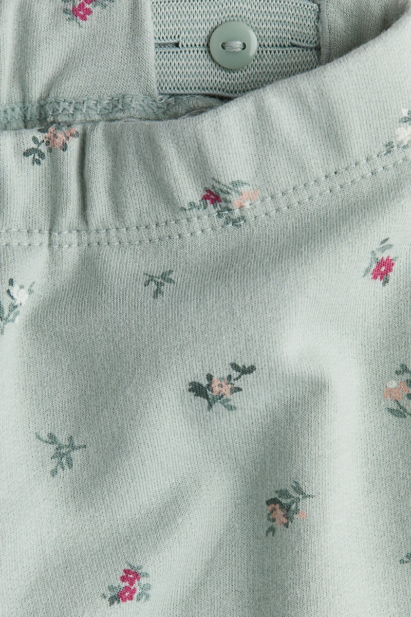 Printed Brushed-Inside Leggings