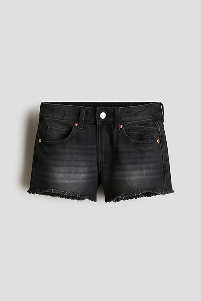 Relaxed-Fit Denim Shorts