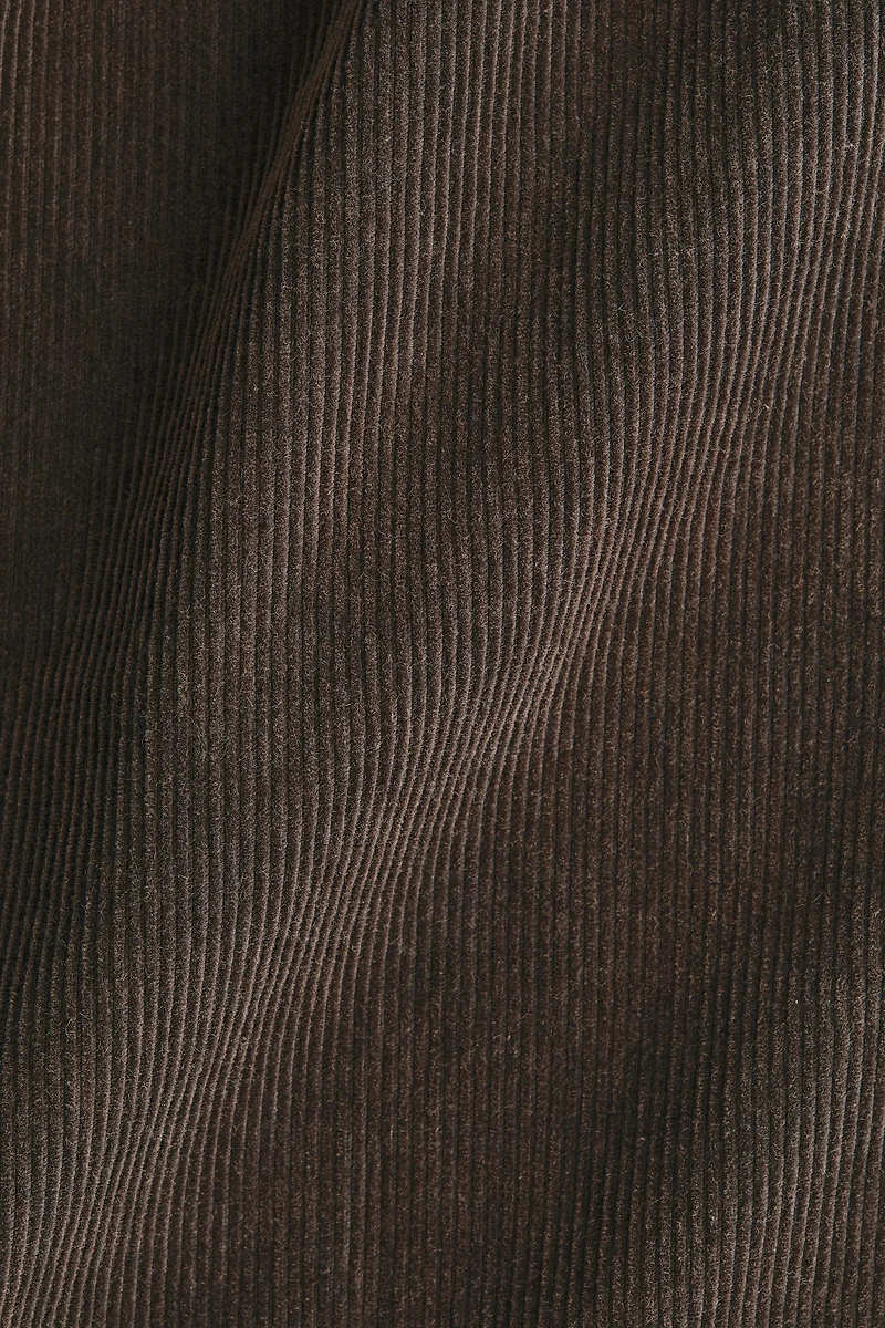 Pantalon décontracté en velours côtelé