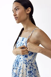 MAMA Strappy Nursing Dress