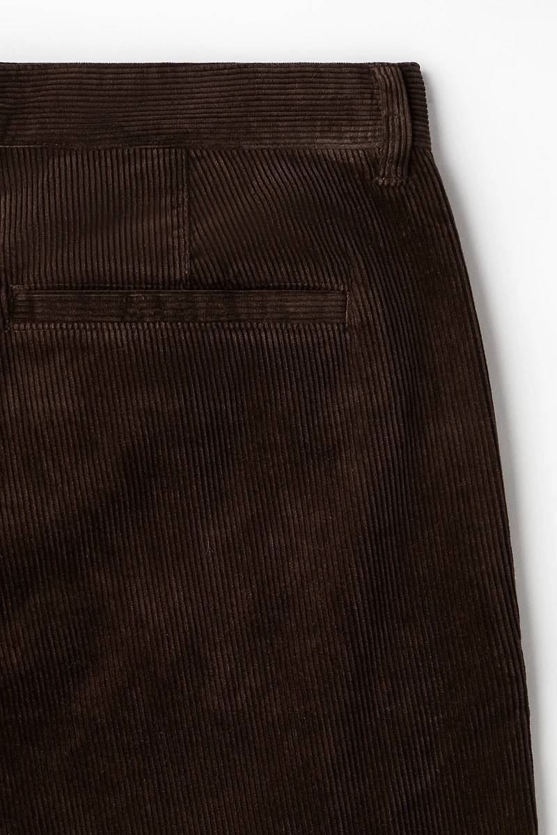 Relaxed-Fit Corduroy Pants