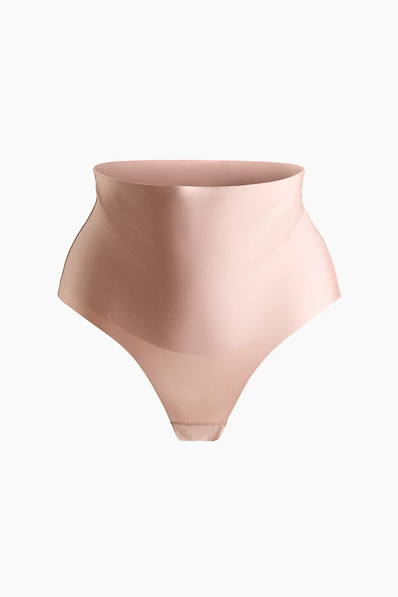 Culotte brésilienne cintrée en microfibre