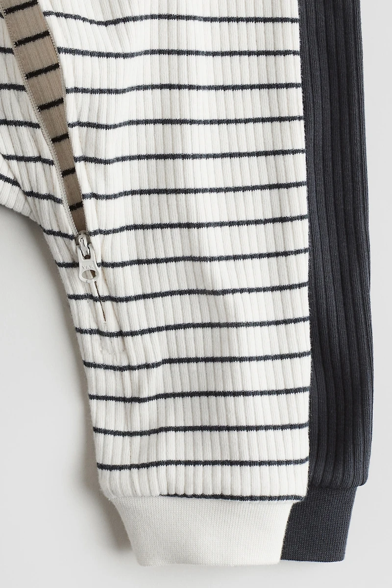 2-pack Cotton Pajama Jumpsuits