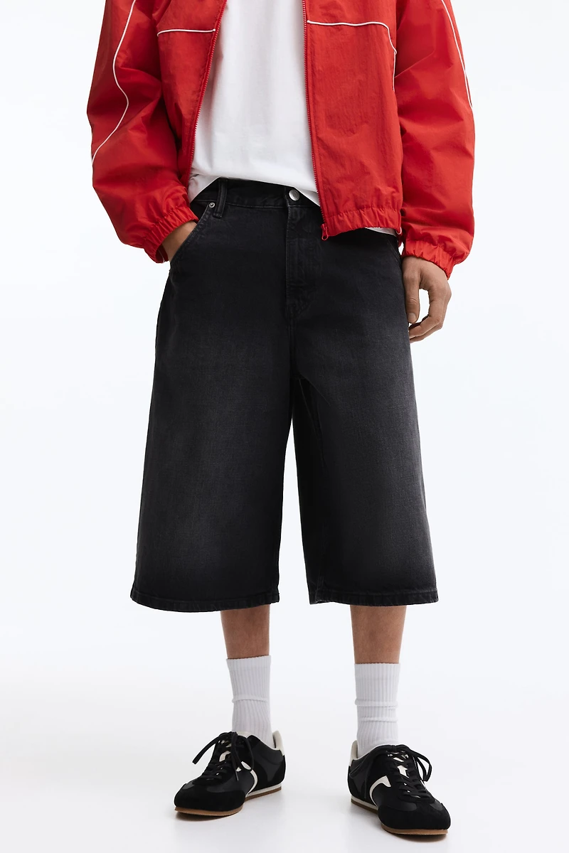 Baggy Denim Shorts