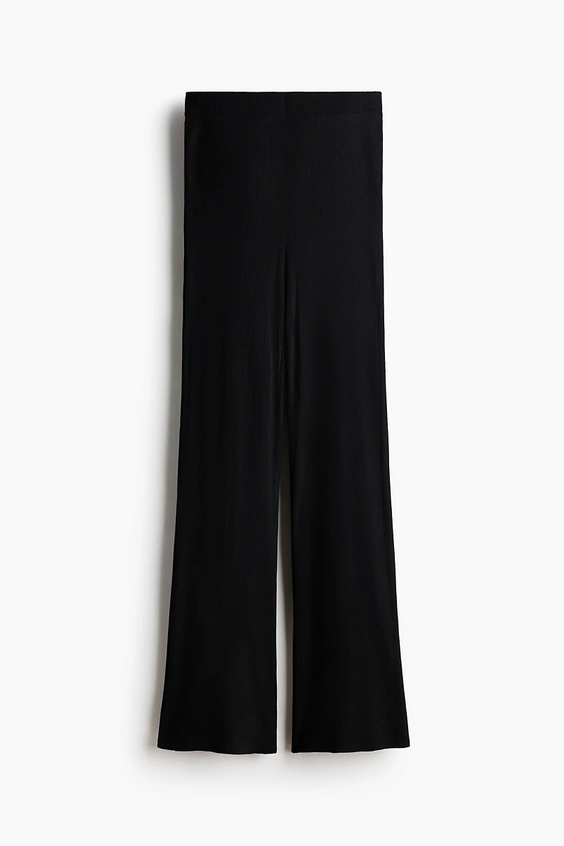 Rib-Knit Pants