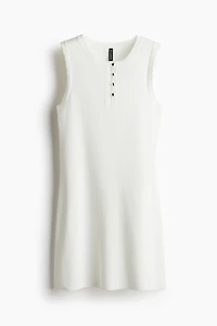 Ribbed Jersey Dress