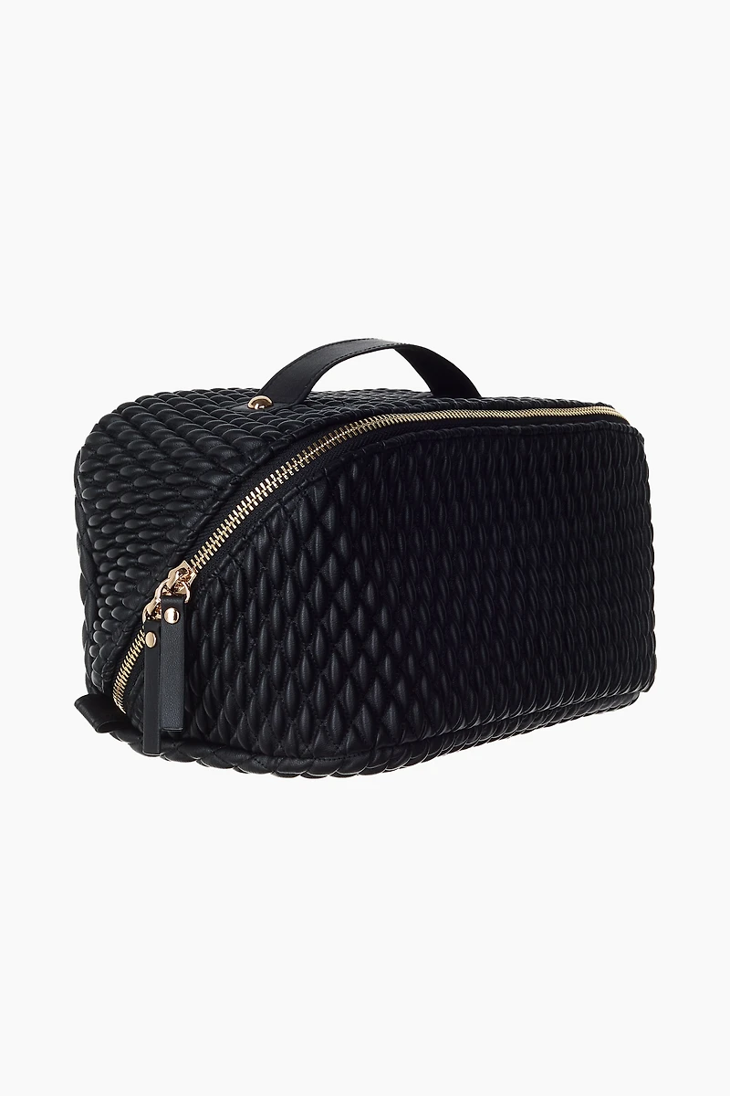 Quilted Boxy Toiletry Bag