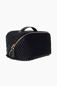 Quilted Boxy Toiletry Bag