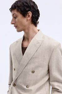 Regular-Fit Double-Breasted Jacket