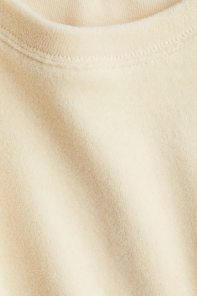 T-shirt en velours