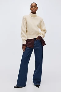 Shoulder-Pad Sweater