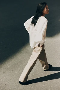 Blouse à manches ballon