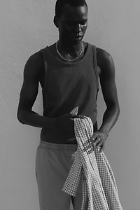 Pantalon décontracté en coton