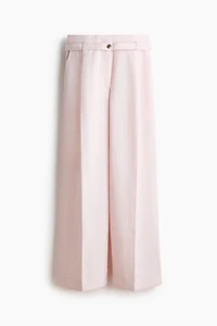 Pantalon large avec ceinture
