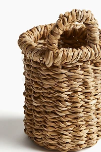 Small Seagrass Wall Storage Basket