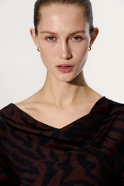 Cowl-Neck Top