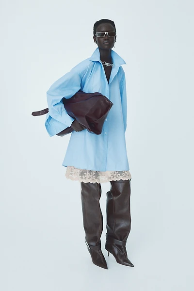 Oversized Poplin Shirt