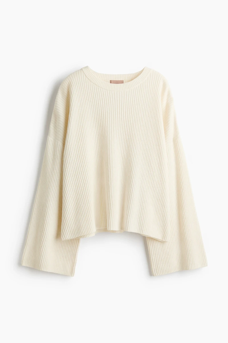 Rib-Knit Sweater