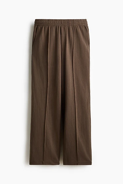 Relaxed-Fit Interlock Joggers