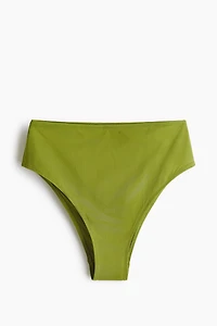 Bas de maillot échancré taille haute