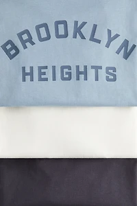 3-pack Loose-fit cotton T-shirts
