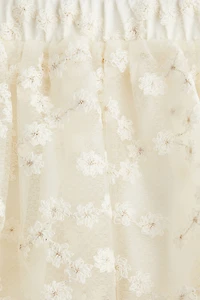 Tulle Balloon Skirt