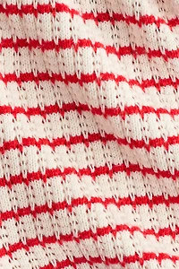 Short en tricot texturé