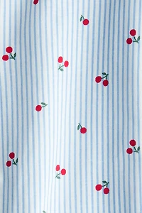 Patterned Pajama Jumpsuit