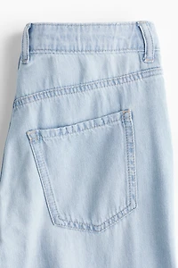 Wide-Leg Regular Waist Jeans