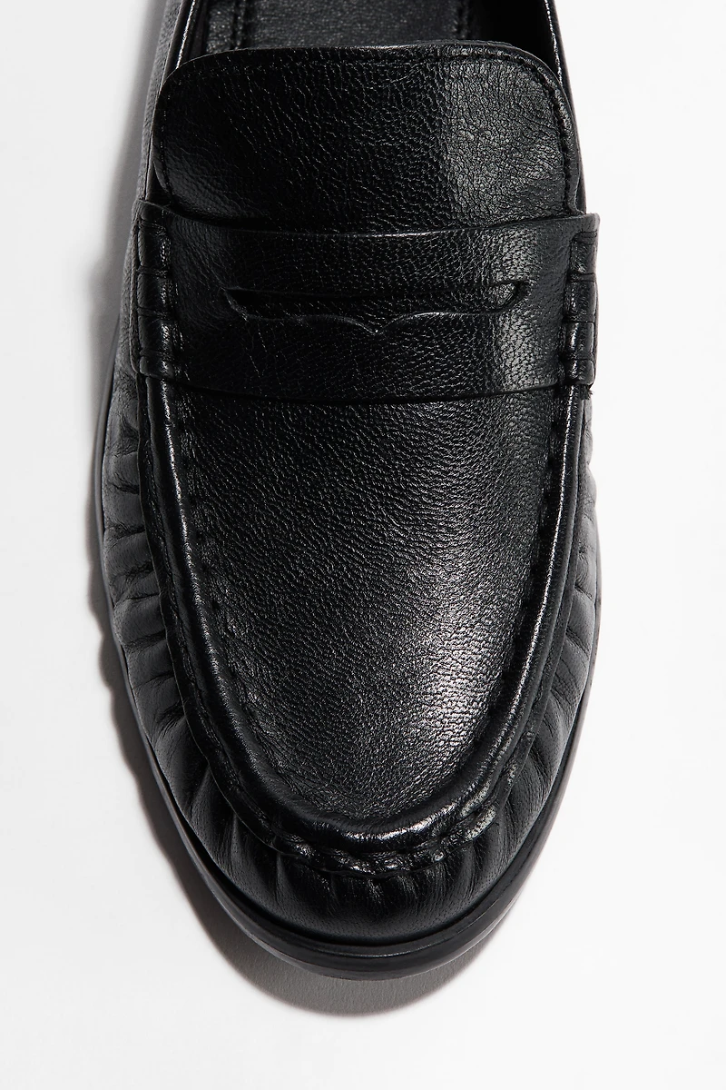 Leather Loafers