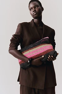 Straw Shoulder Bag