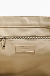 Coated Canvas Tote Bag