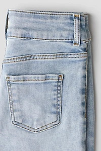 Skinny Fit Capri Jeans