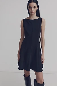 Low-Back Jersey Dress