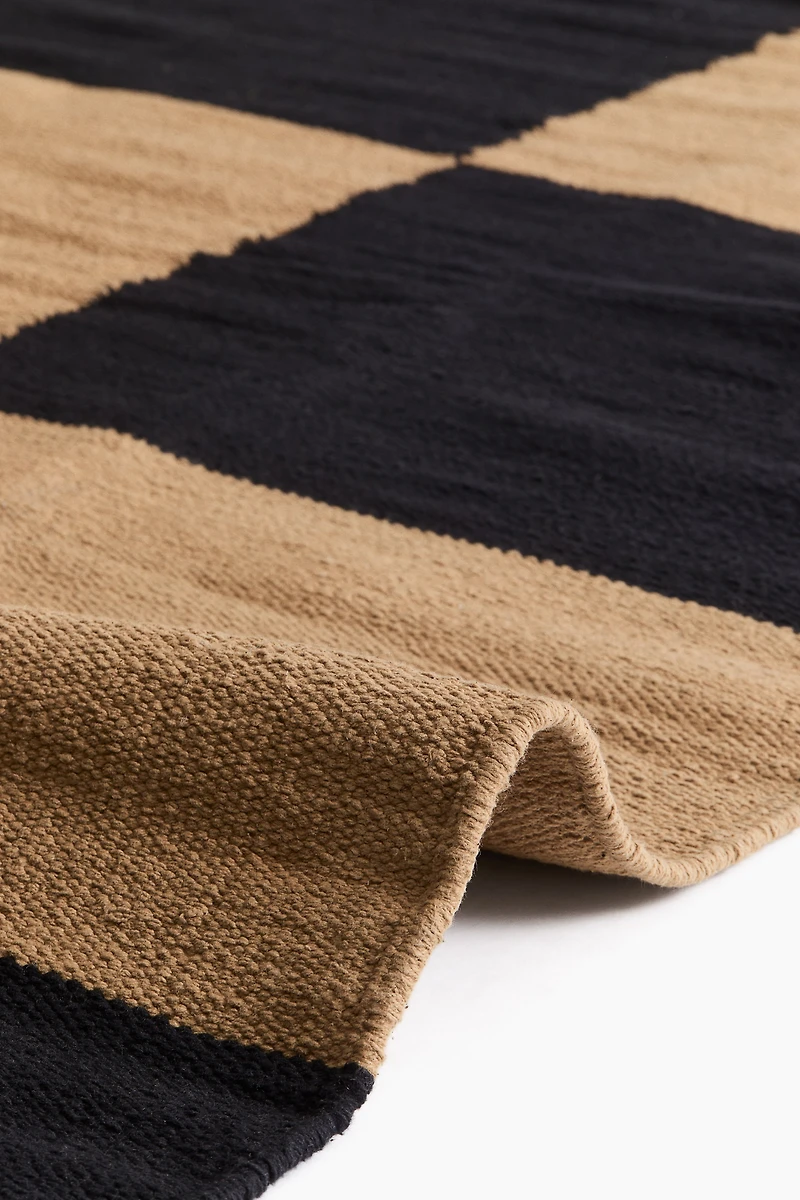 Checked Cotton Rug