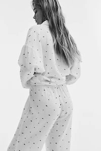 Pyjama en mousseline de coton