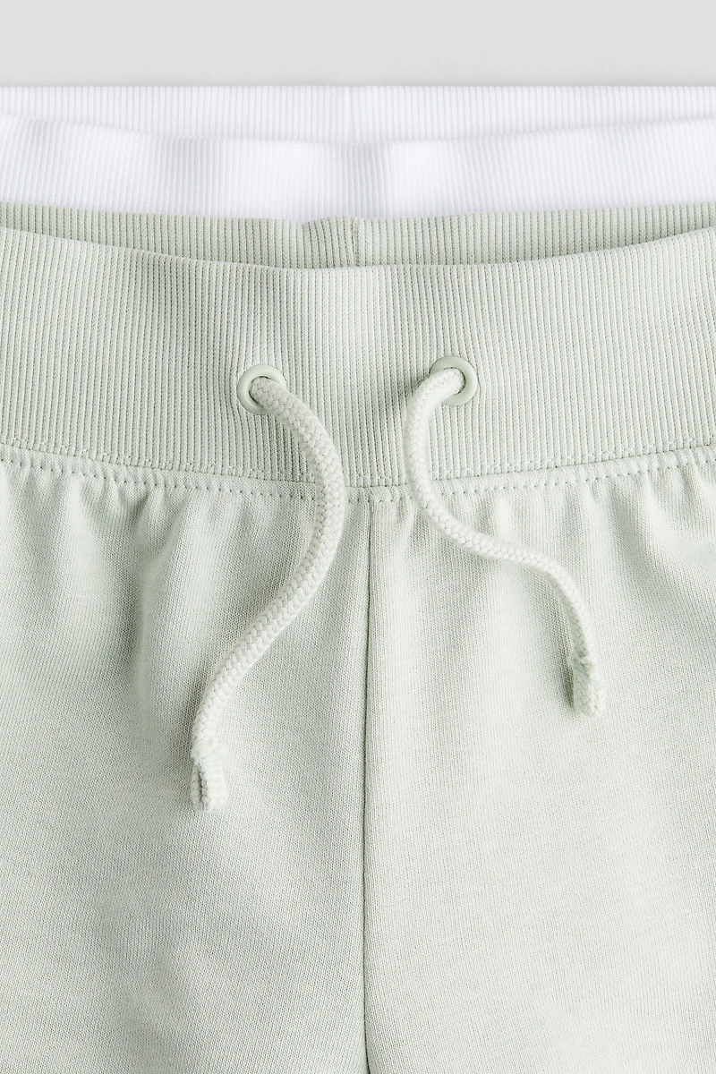 Lot de 2 shorts en molleton
