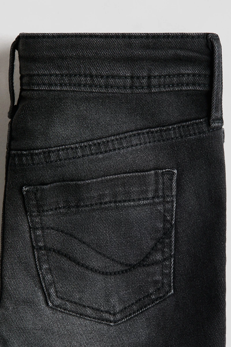 Flared Leg Low Jeans