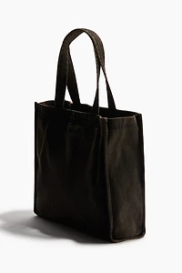 Motif-Detail Tote Bag