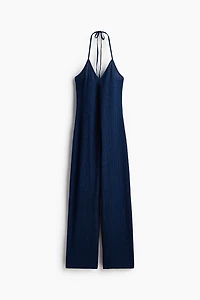 Combinaison pantalon à dos nu