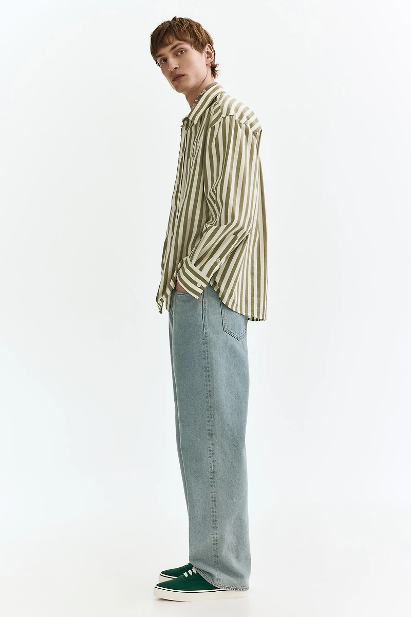 Relaxed-Fit Poplin Shirt