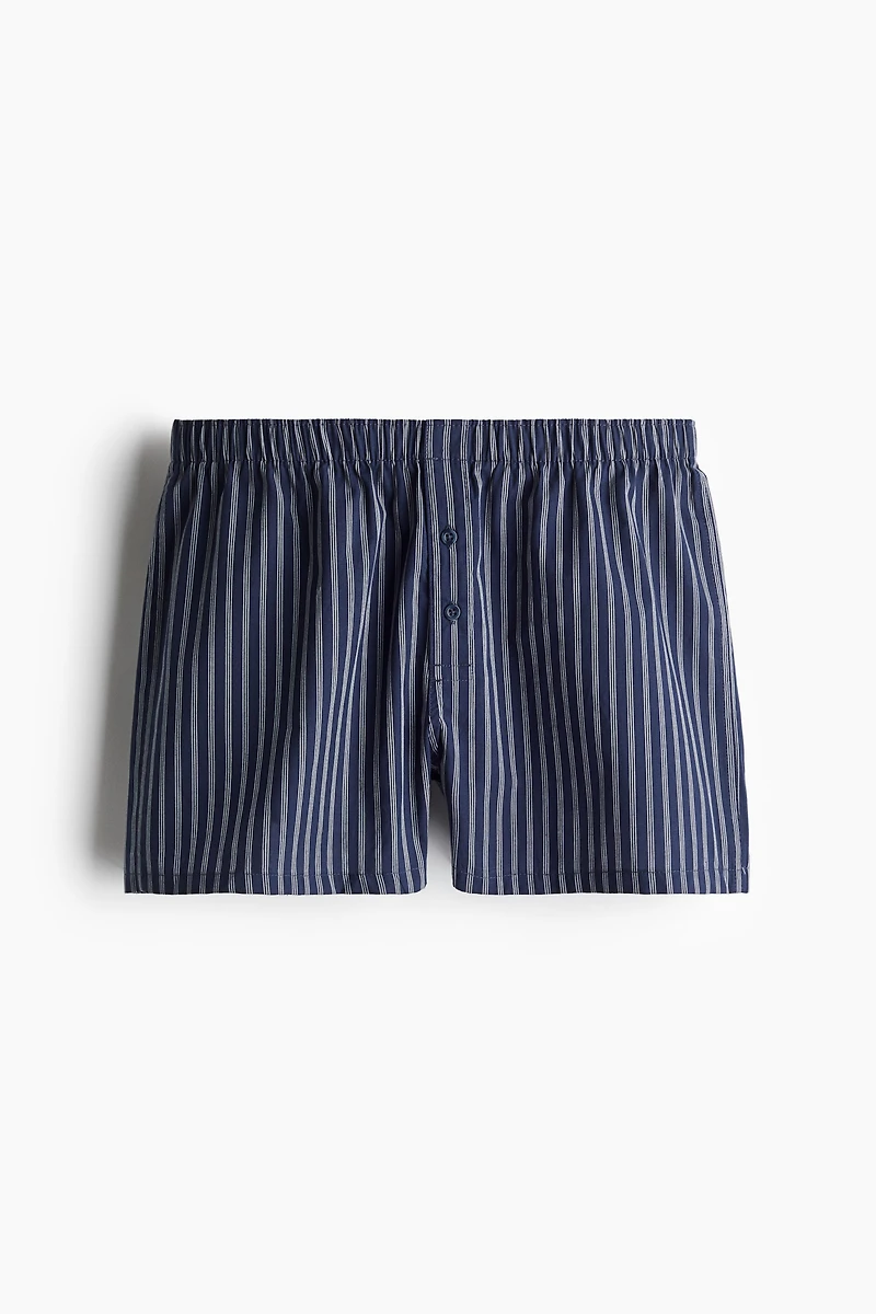3-pack Woven Cotton Boxer Shorts
