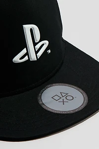 Cap with Printed Motif