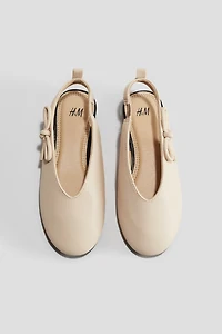 Bow-Detail Slingbacks