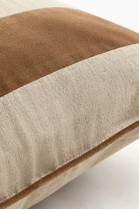 Linen-Blend Cushion Cover