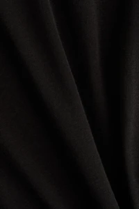 Haut en coton pima avec col cheminée