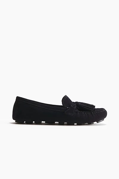 Suede Loafers